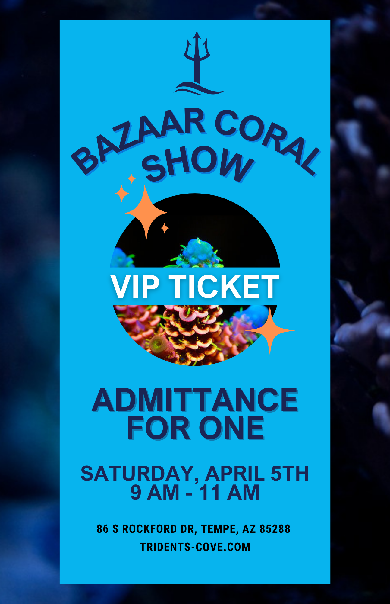 April 5th Bazaar Coral Show VIP Tickets