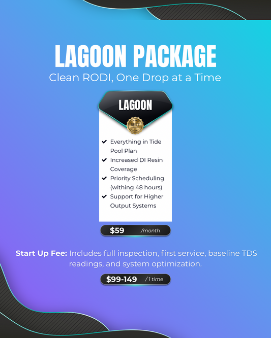 Lagoon RO/DI Service Plan