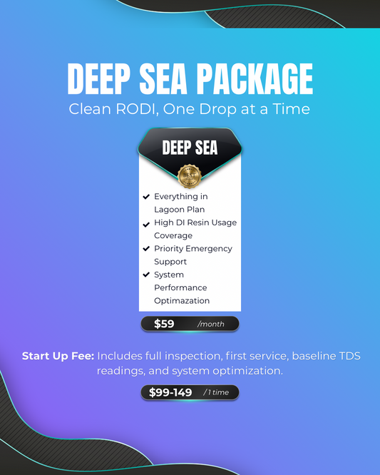 Deep Sea RO/DI Service Plan